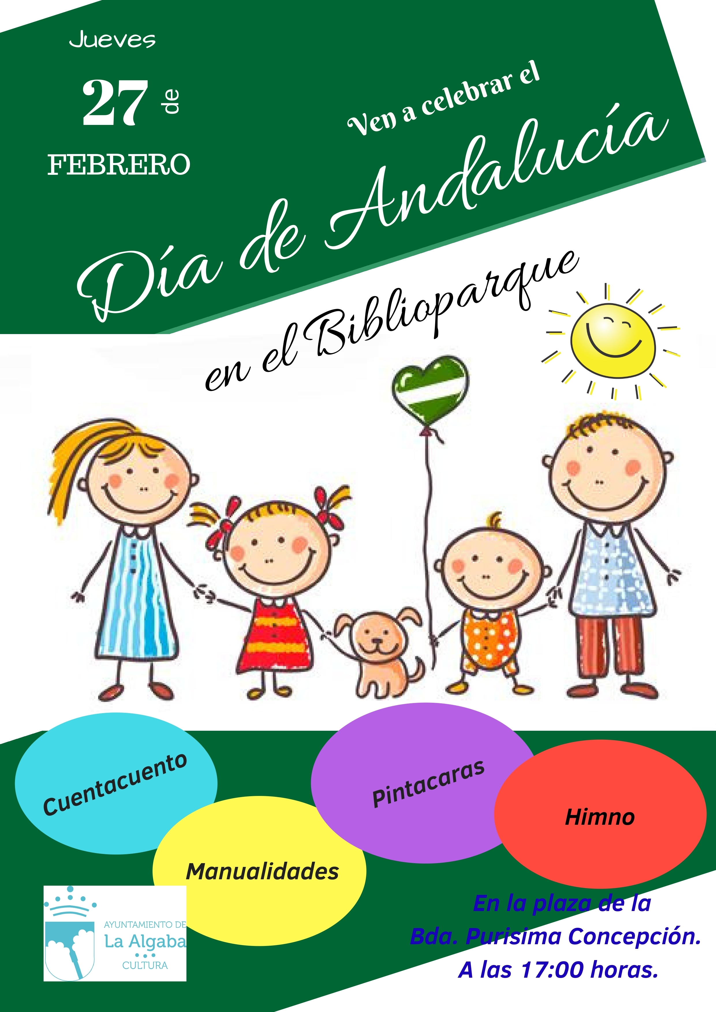 BIBLIOPARQUE DÍA DE ANDALUCÍA CARTEL