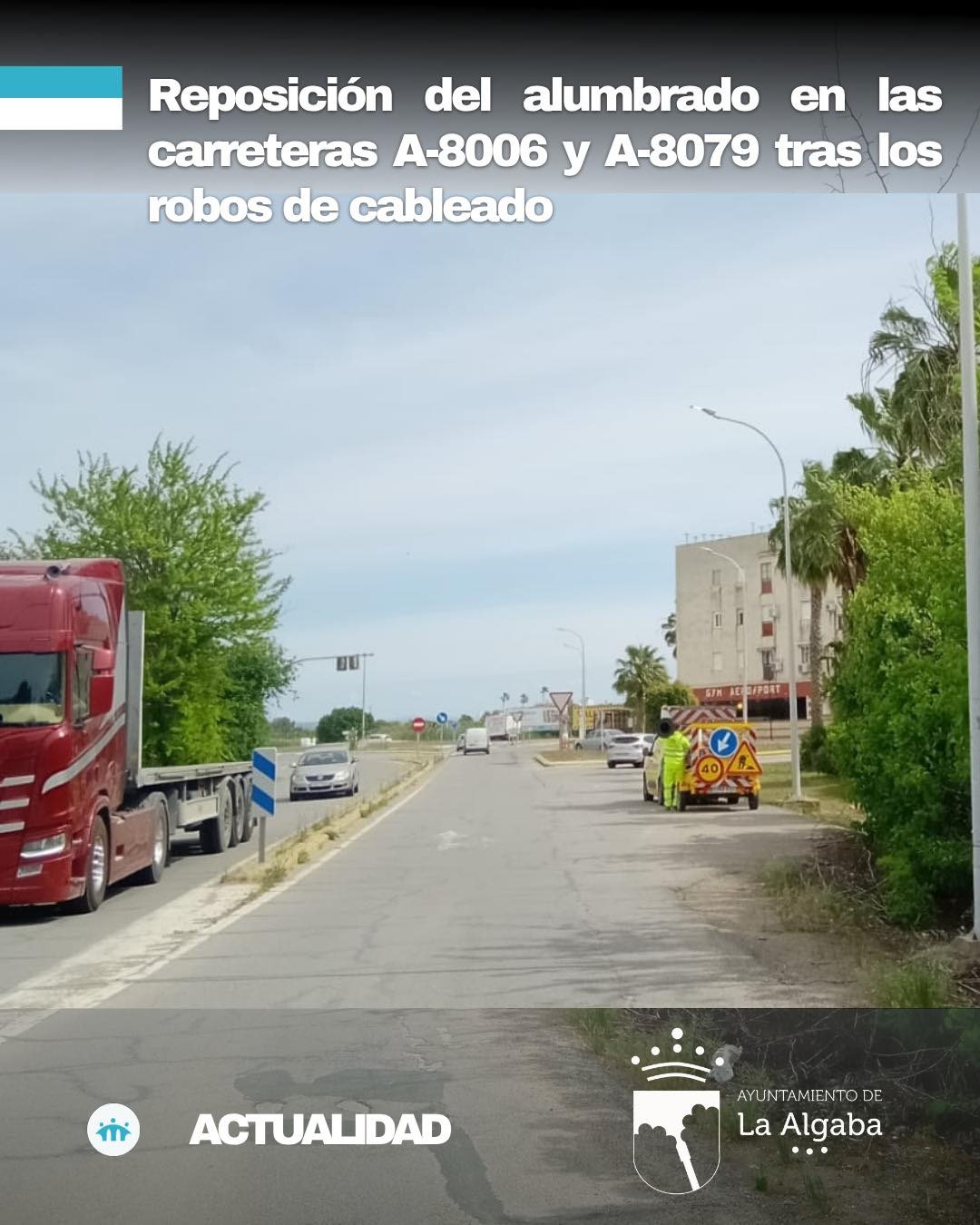 Reposición del alumbrado