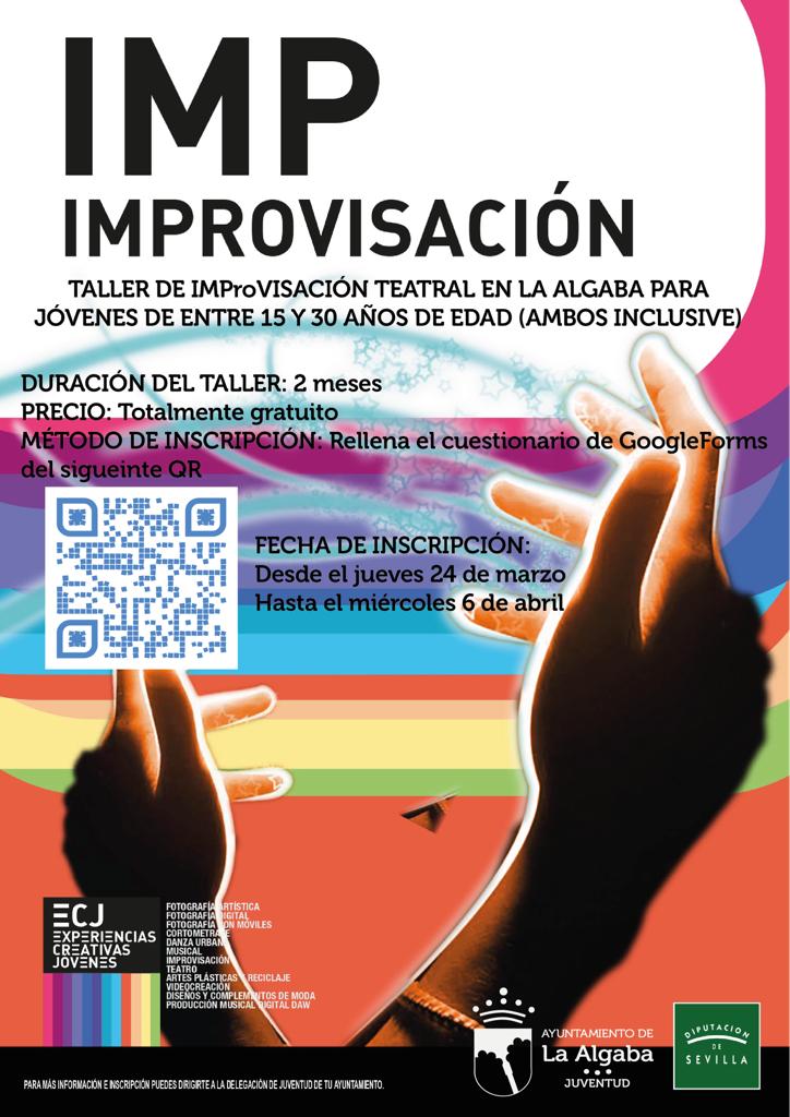 Cartel Improvisación Teatral 2022