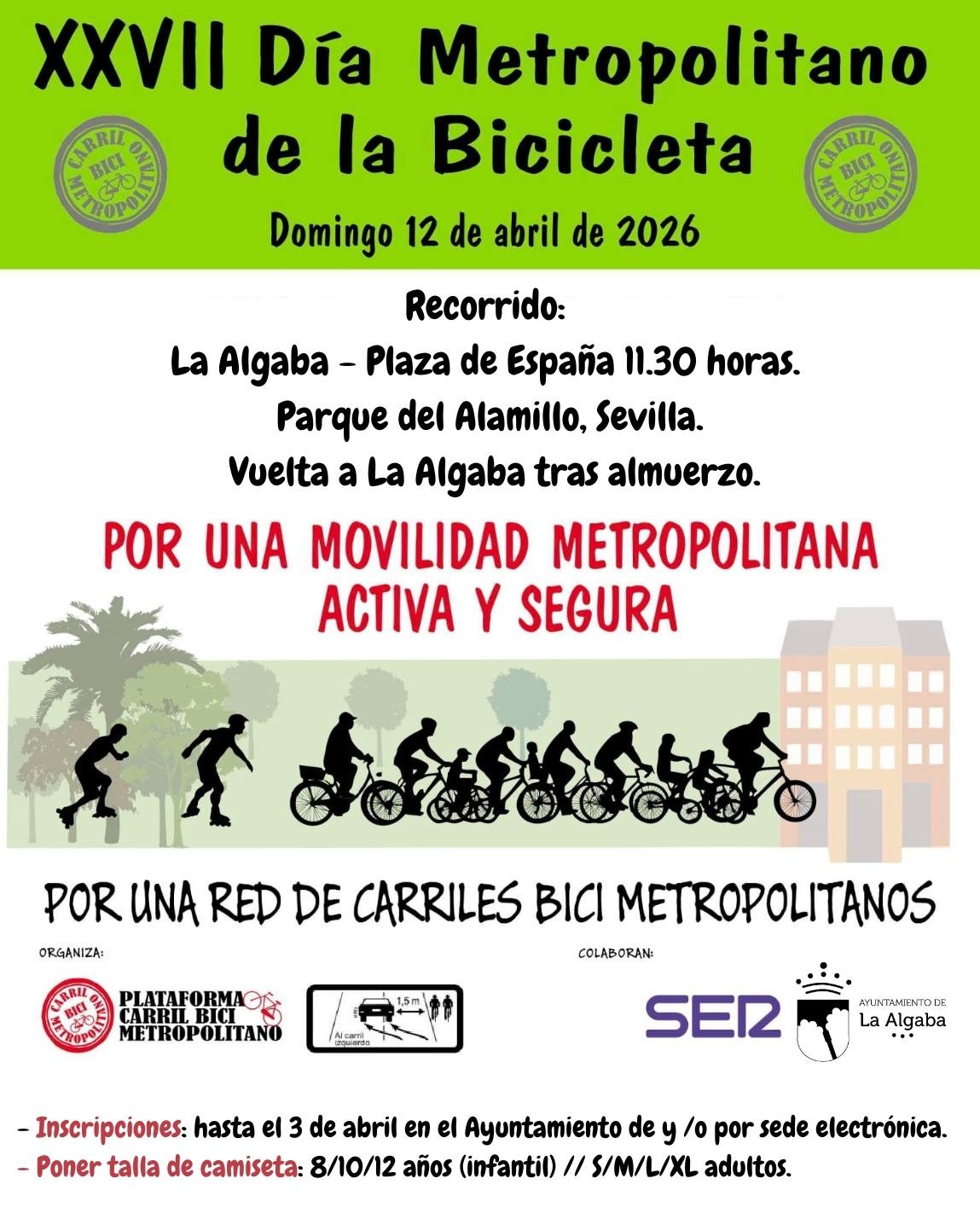 Cartel bicicleta