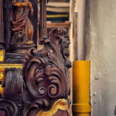 Hermandad de Soledad. El arte del costalero. Luis Cintado